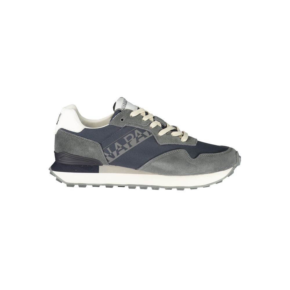 Napapijri Blue Poliuretano Men's Sneaker - Stylish Comfort
