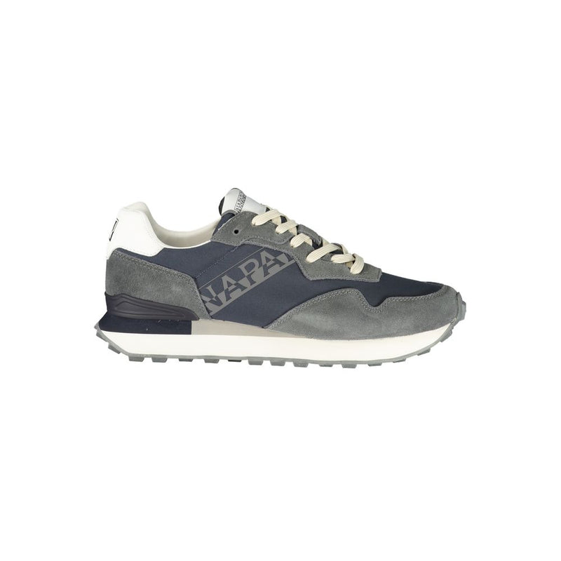 Napapijri Blue Poliuretano Men's Sneaker - Stylish Comfort
