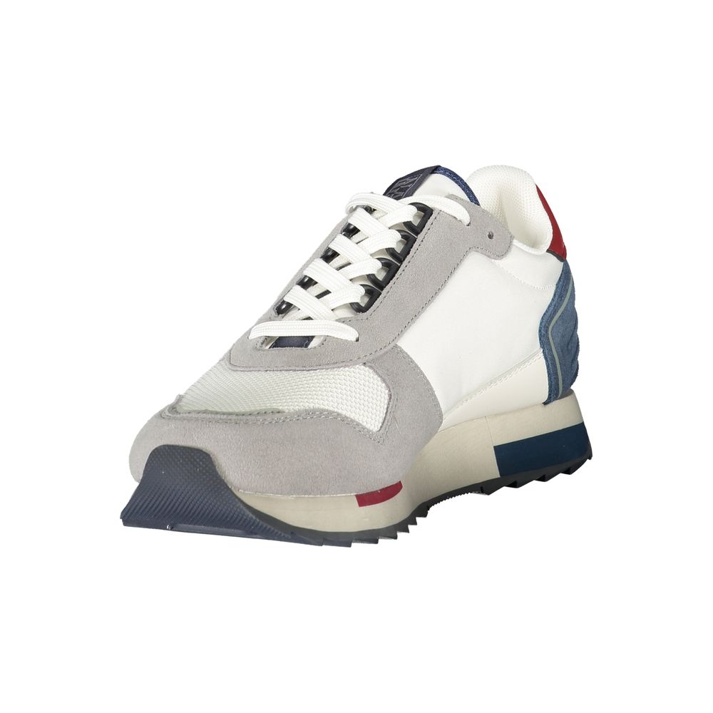 Napapijri White Polyester Men's Sneaker - Stylish & Comfortable