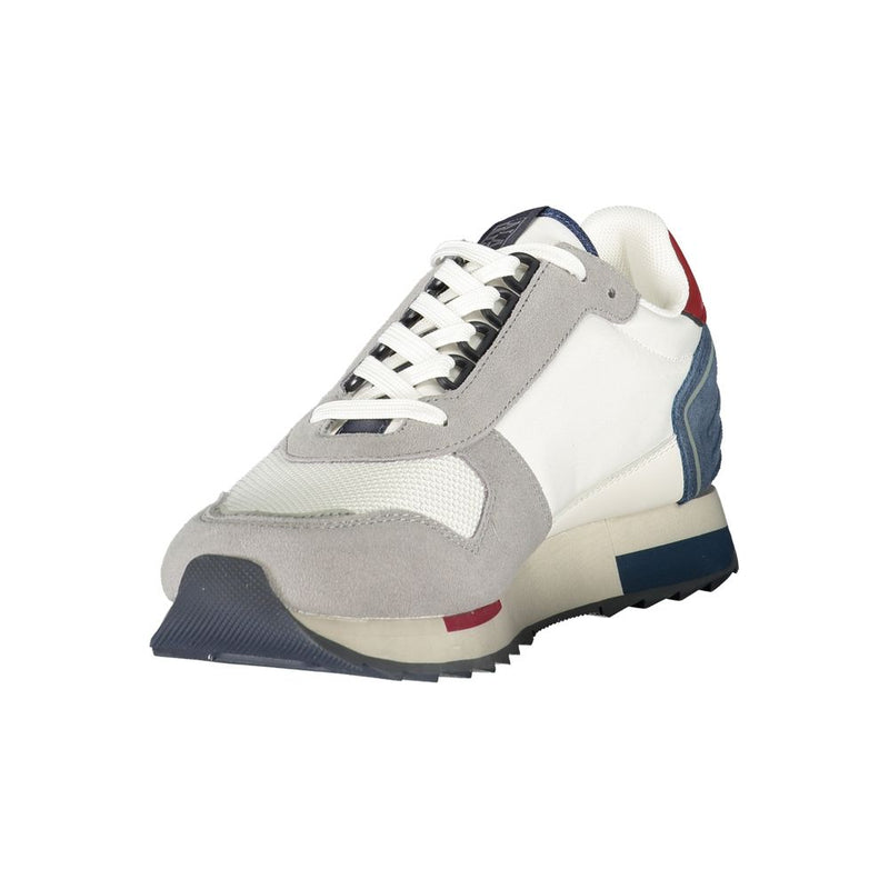 Napapijri White Polyester Men's Sneaker - Stylish & Comfortable
