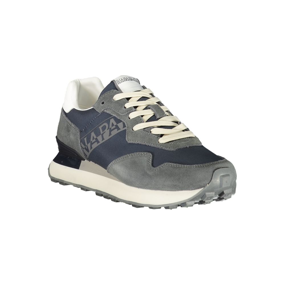 Napapijri Blue Poliuretano Men's Sneaker - Stylish Comfort