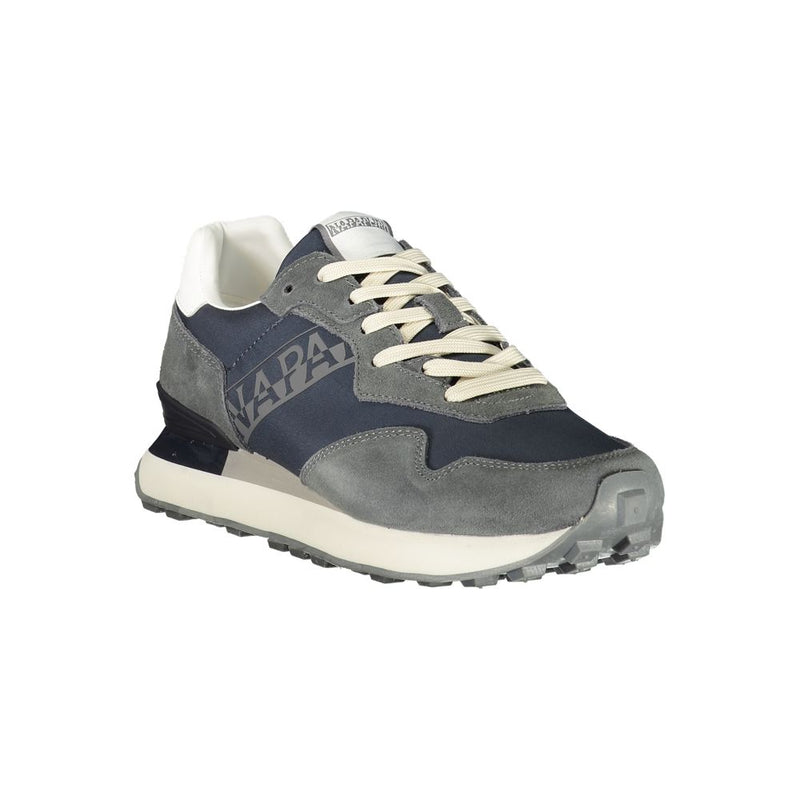 Napapijri Blue Poliuretano Men's Sneaker - Stylish Comfort