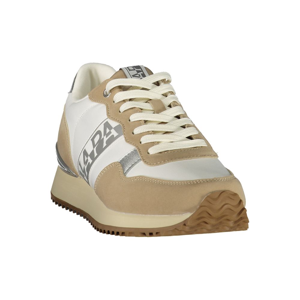 Napapijri Blue Polyester Athletic Sneakers for Women