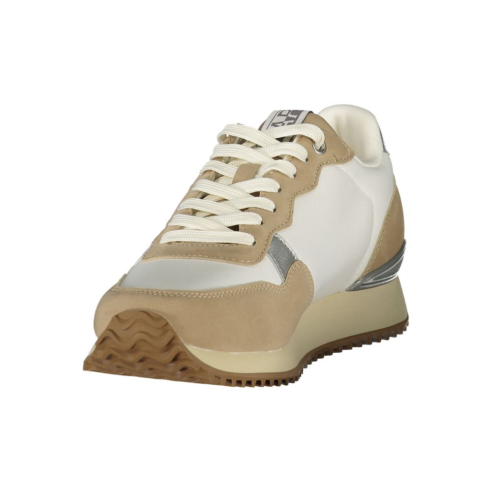 Napapijri Blue Polyester Athletic Sneakers for Women