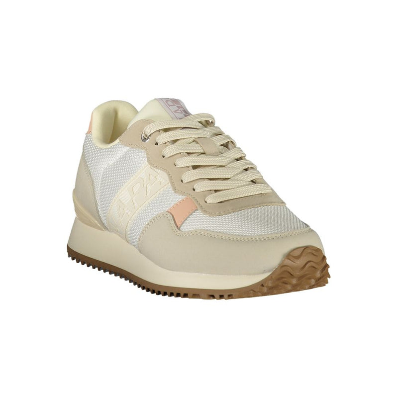 Napapijri Blue Polyester Athletic Sneakers for Women