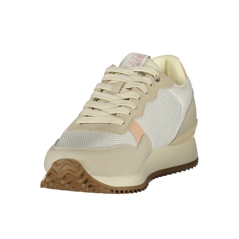 Napapijri Blue Polyester Athletic Sneakers for Women