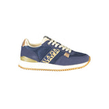 Napapijri Women's Blue Polyester Sneakers - Trendy Sports Shoes