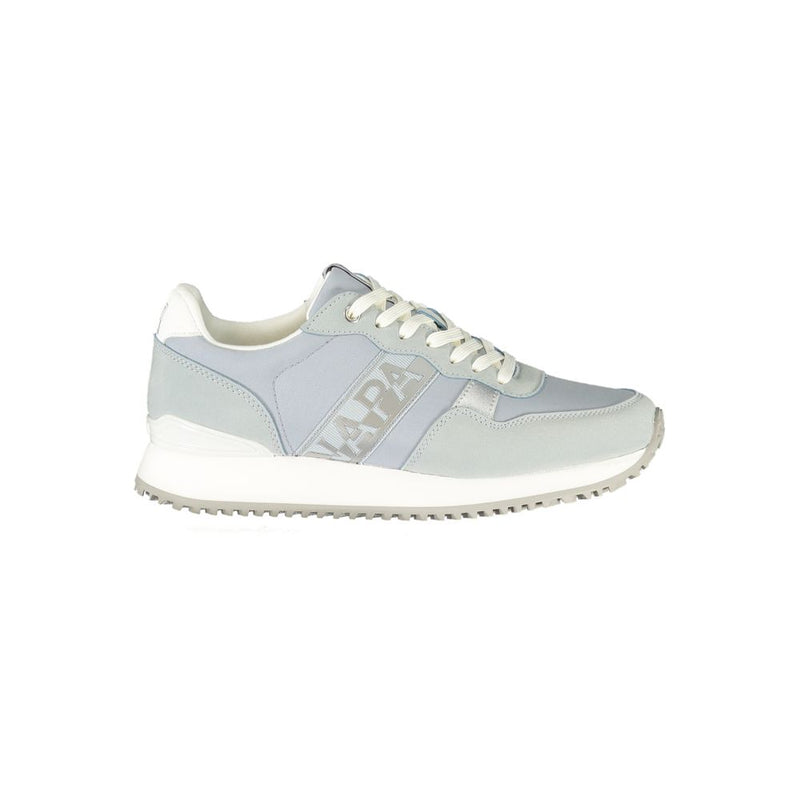 Napapijri Azzurro Polyurethane Women Sneaker - Light Blue