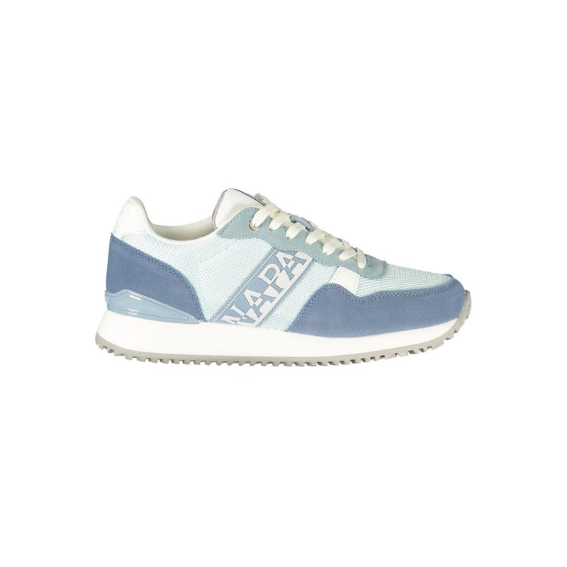 Napapijri Blue Polyester Athletic Sneakers for Women