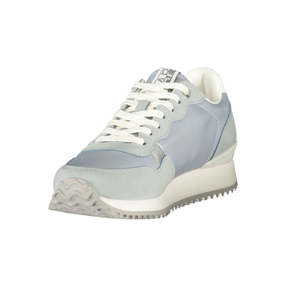 Napapijri Azzurro Polyurethane Women Sneaker - Light Blue