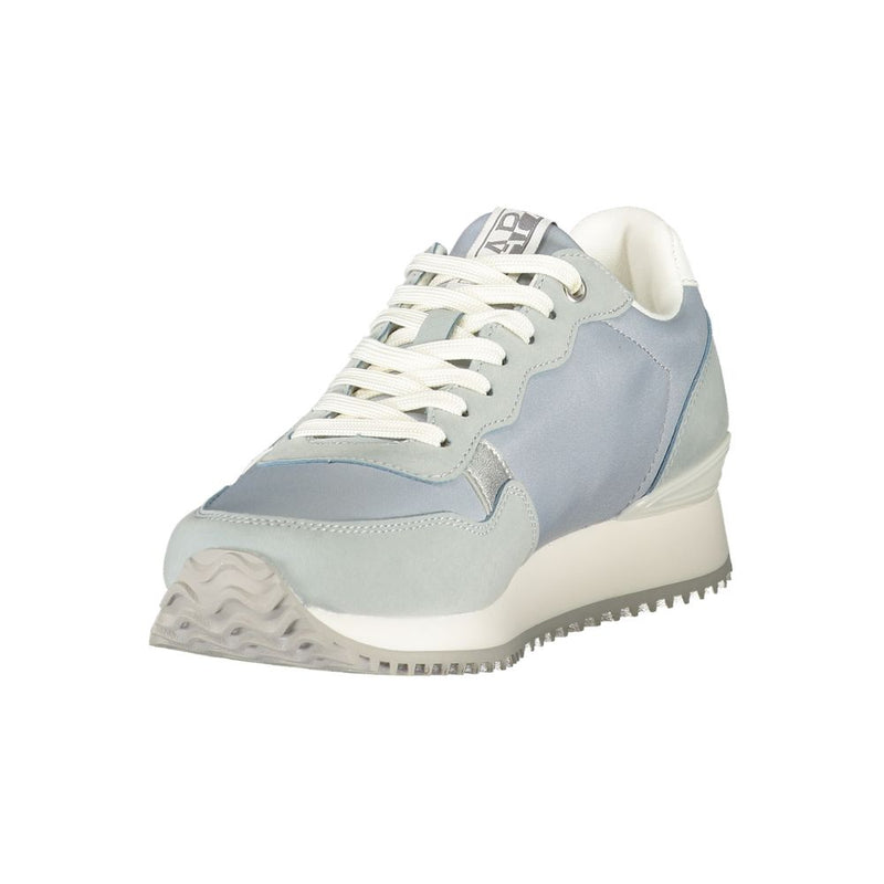 Napapijri Azzurro Polyurethane Women Sneaker - Light Blue