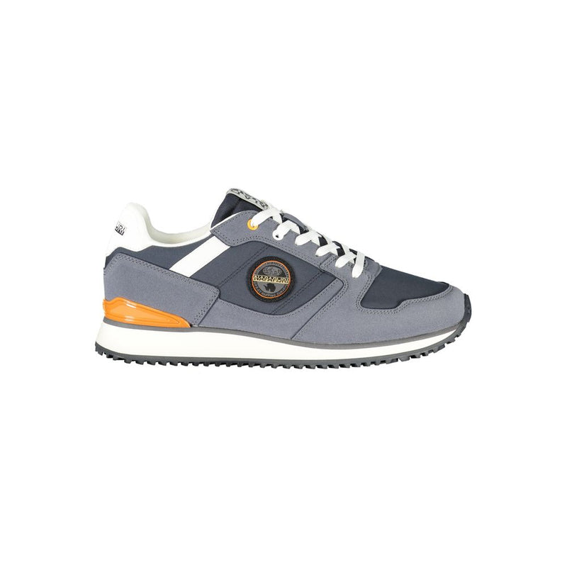 Napapijri Blue Polyester Men's Sneaker - Stylish & Comfortable