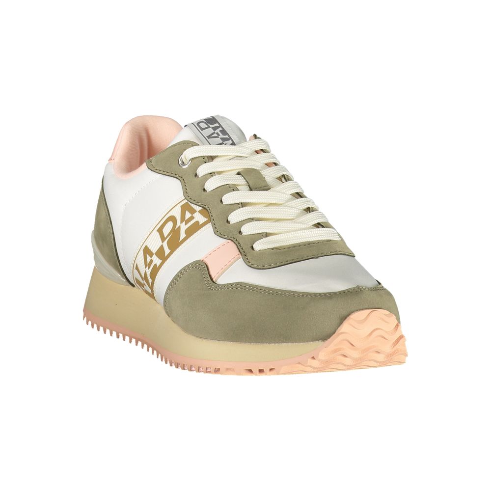 Napapijri Blue Polyester Athletic Sneakers for Women