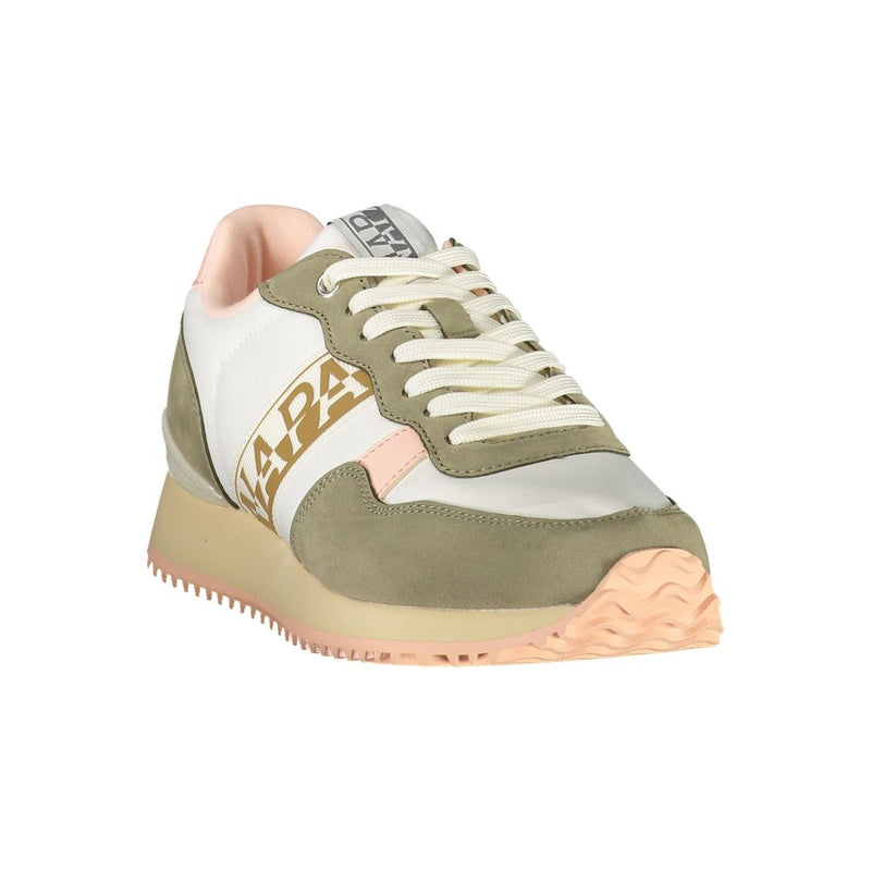 Napapijri Blue Polyester Athletic Sneakers for Women