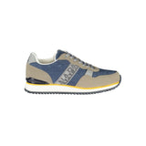 Napapijri Blue Polyester Athletic Sneakers for Men