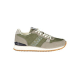 Napapijri Green Polyester Athletic Sneakers for Men