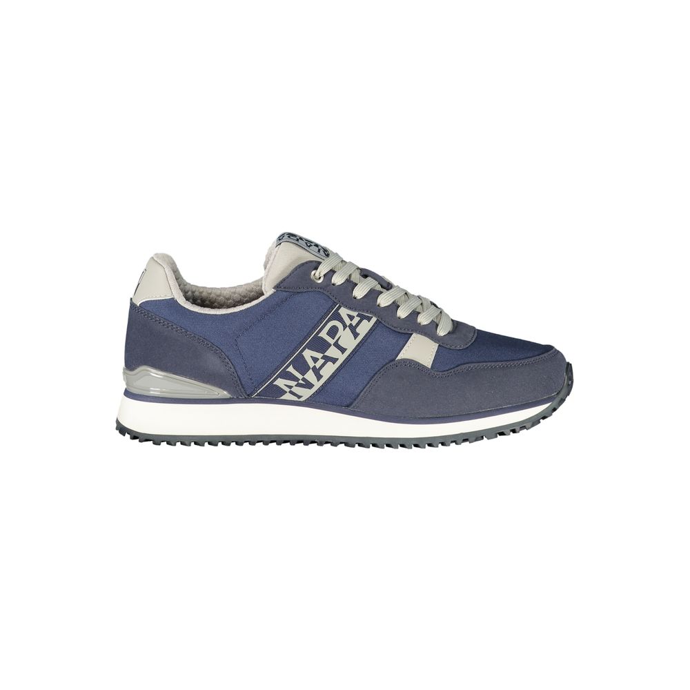 Napapijri Blue Polyurethane Men's Sneaker - Stylish & Comfortable