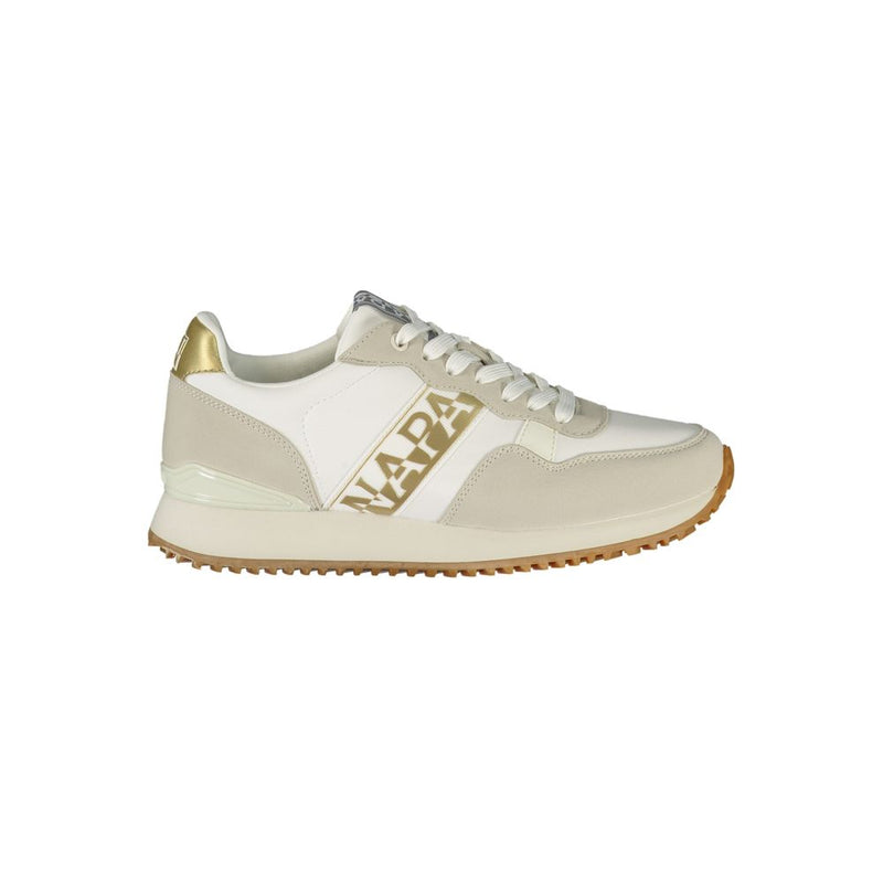 Napapijri Blue Polyester Athletic Sneakers for Women