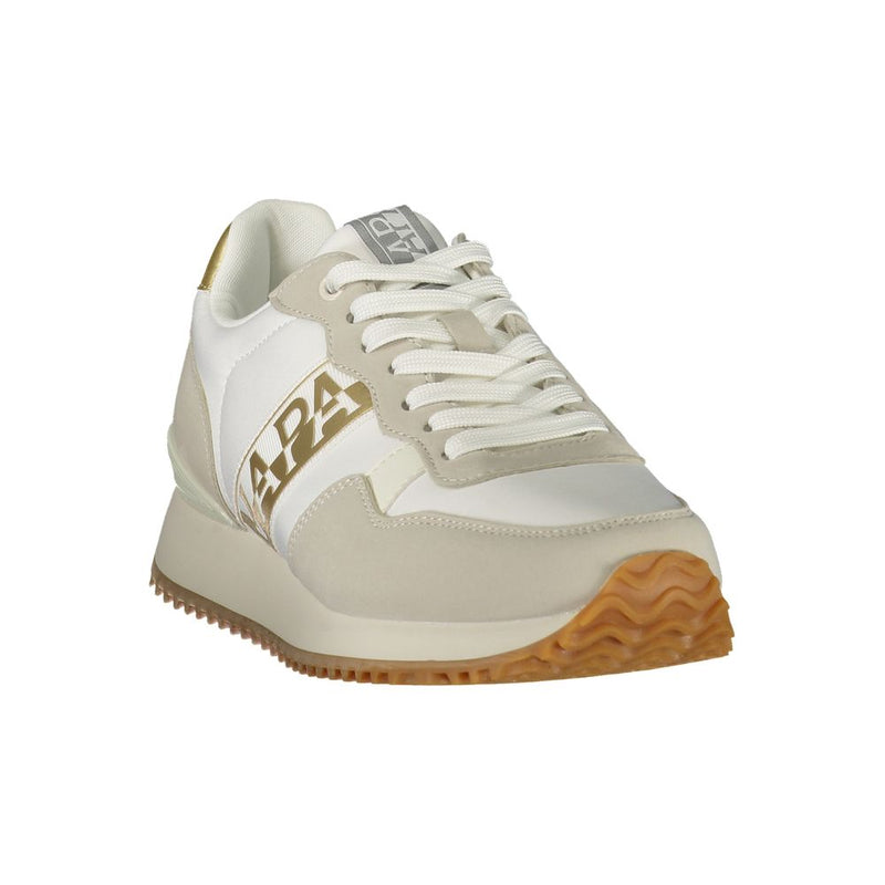 Napapijri Blue Polyester Athletic Sneakers for Women