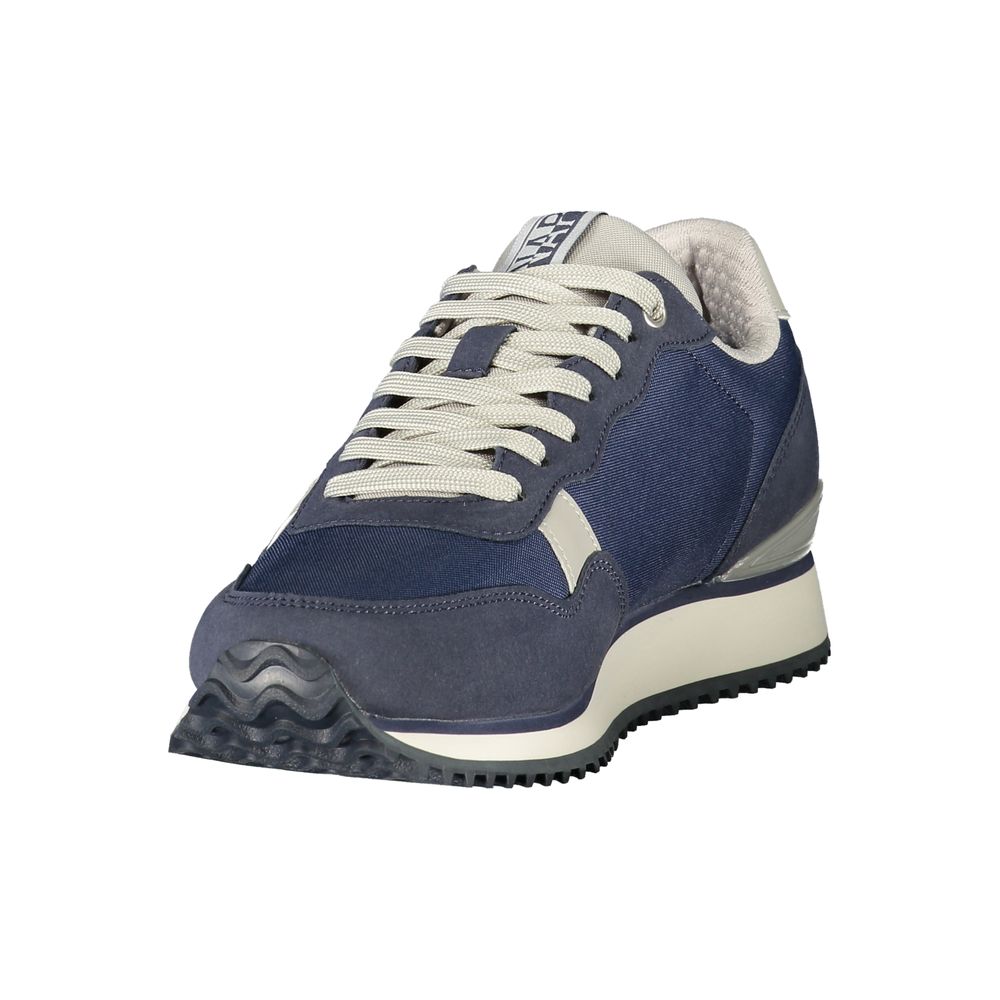 Napapijri Blue Polyurethane Men's Sneaker - Stylish & Comfortable