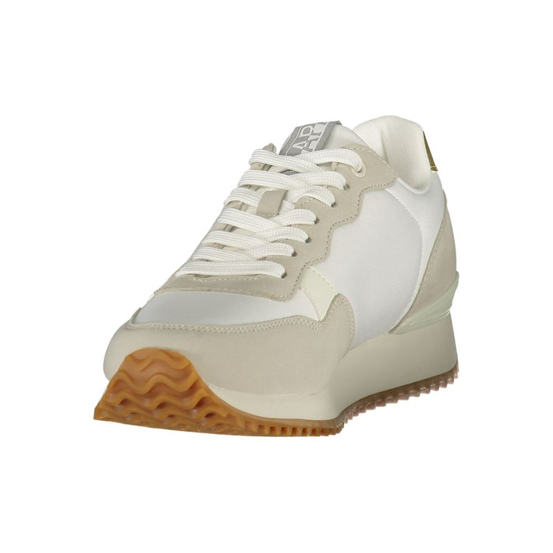 Napapijri Blue Polyester Athletic Sneakers for Women