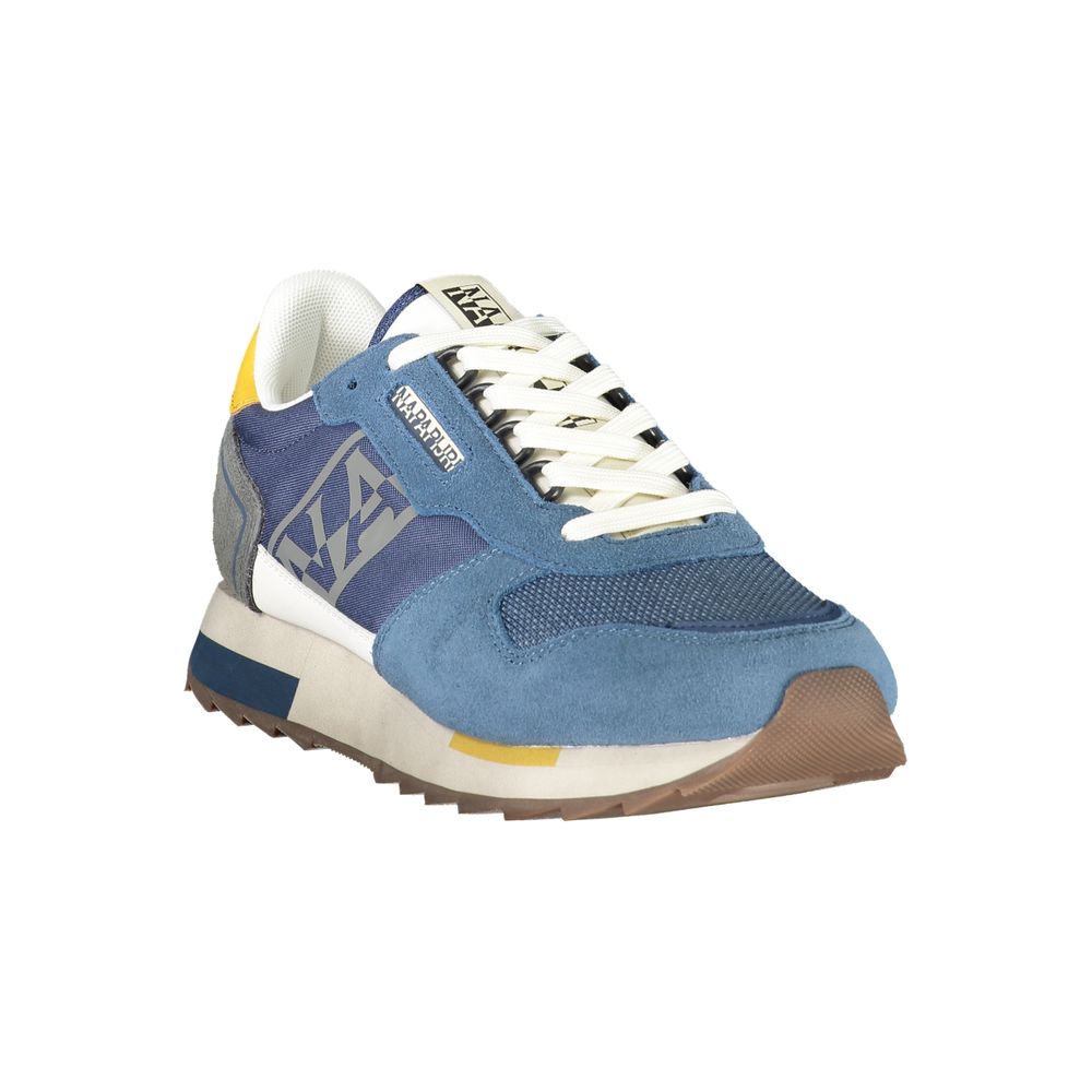 Napapijri Blue Polyester Men's Sneaker - Stylish & Comfortable