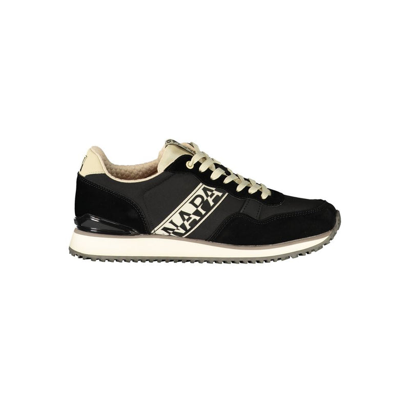 Napapijri Nero Polyester Men's Sneakers - Black