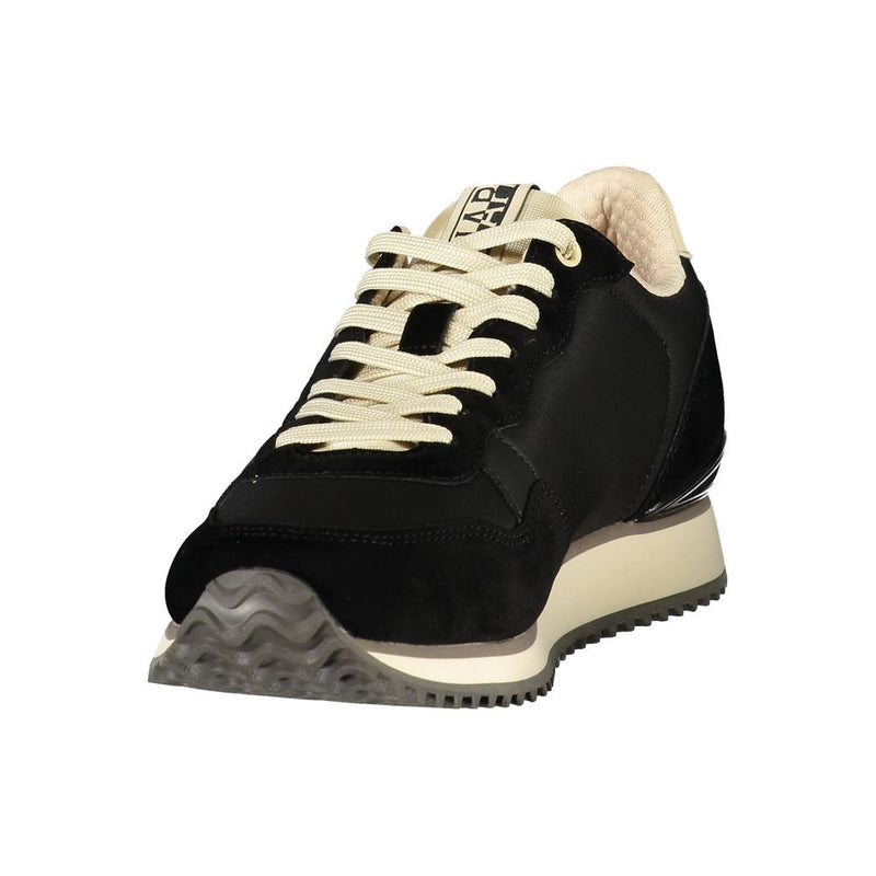 Napapijri Nero Polyester Men's Sneakers - Black