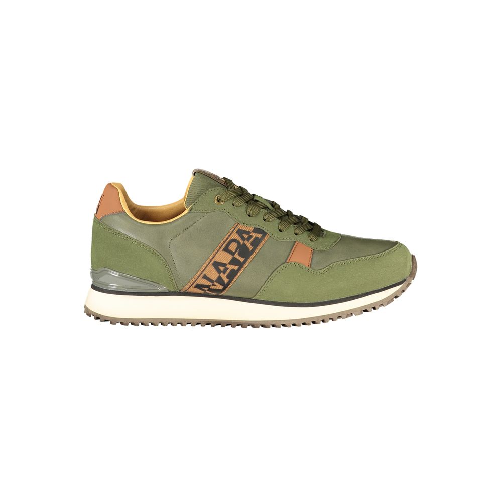 Napapijri Verde Sneaker pour Hommes en Polyester