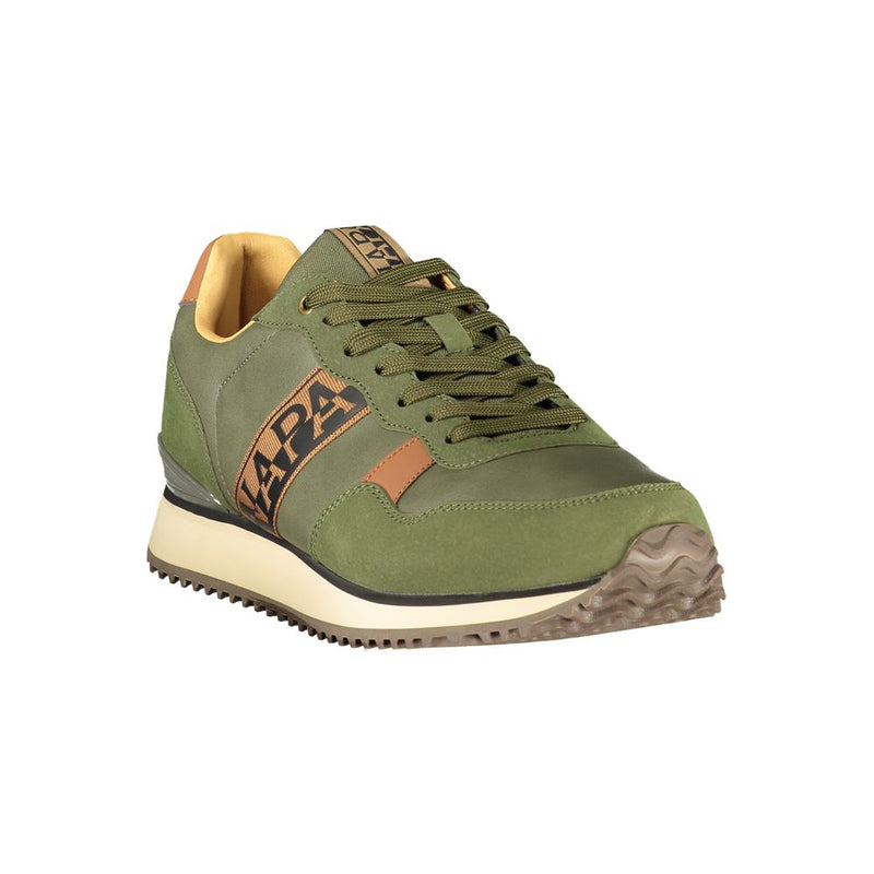 Napapijri Verde Sneaker pour Hommes en Polyester