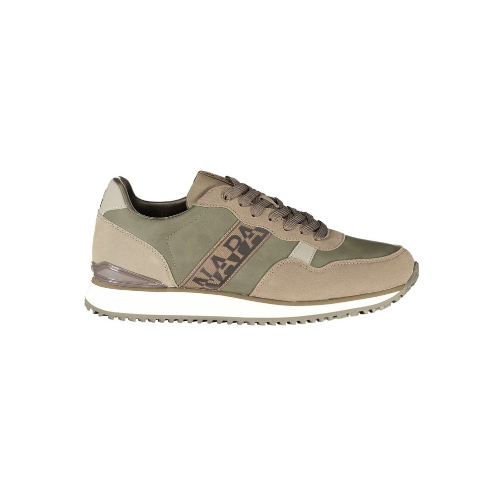 Sneakers Napapijri Verde Polyurethane pour Homme