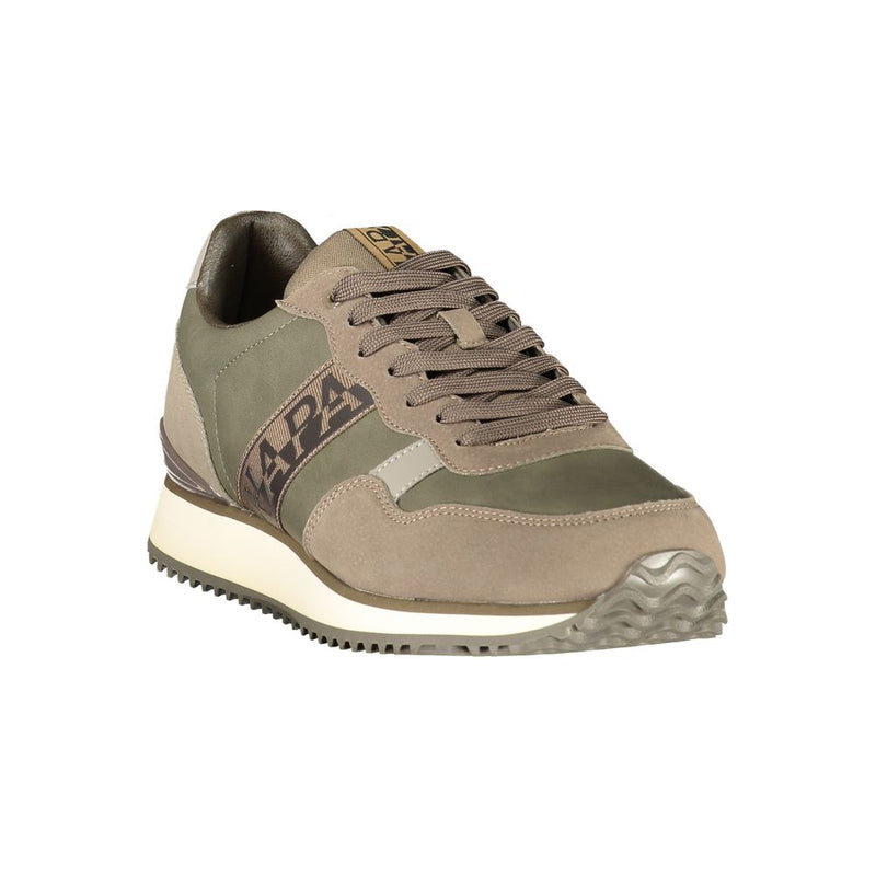 Sneakers Napapijri Verde Polyurethane pour Homme