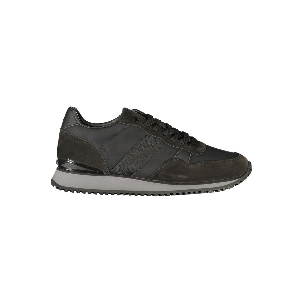 Napapijri Black Polyester Men's Sneakers - Stylish & Comfortable