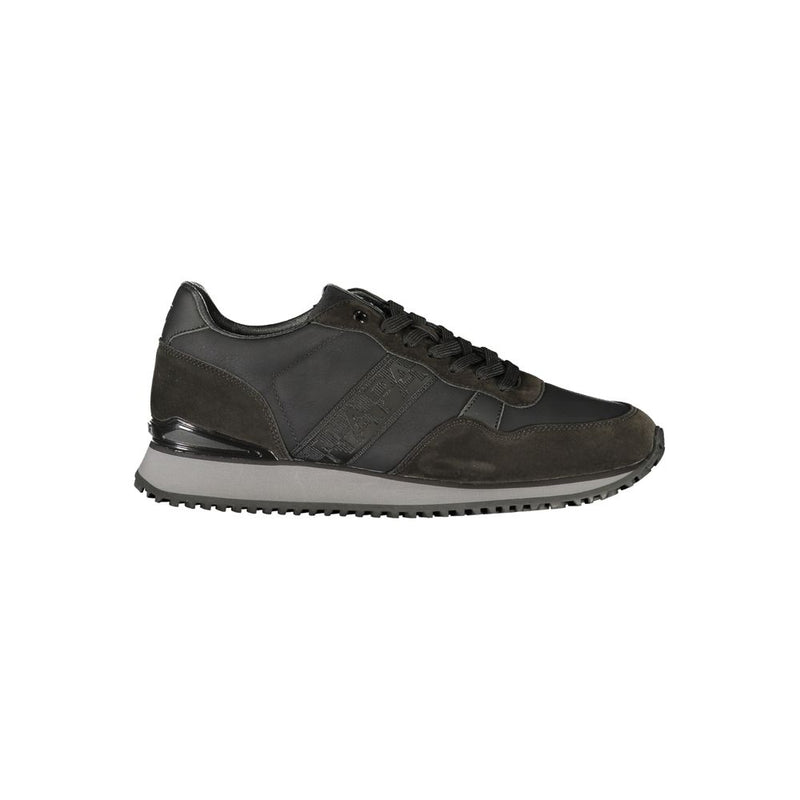 Napapijri Black Polyester Men's Sneakers - Stylish & Comfortable