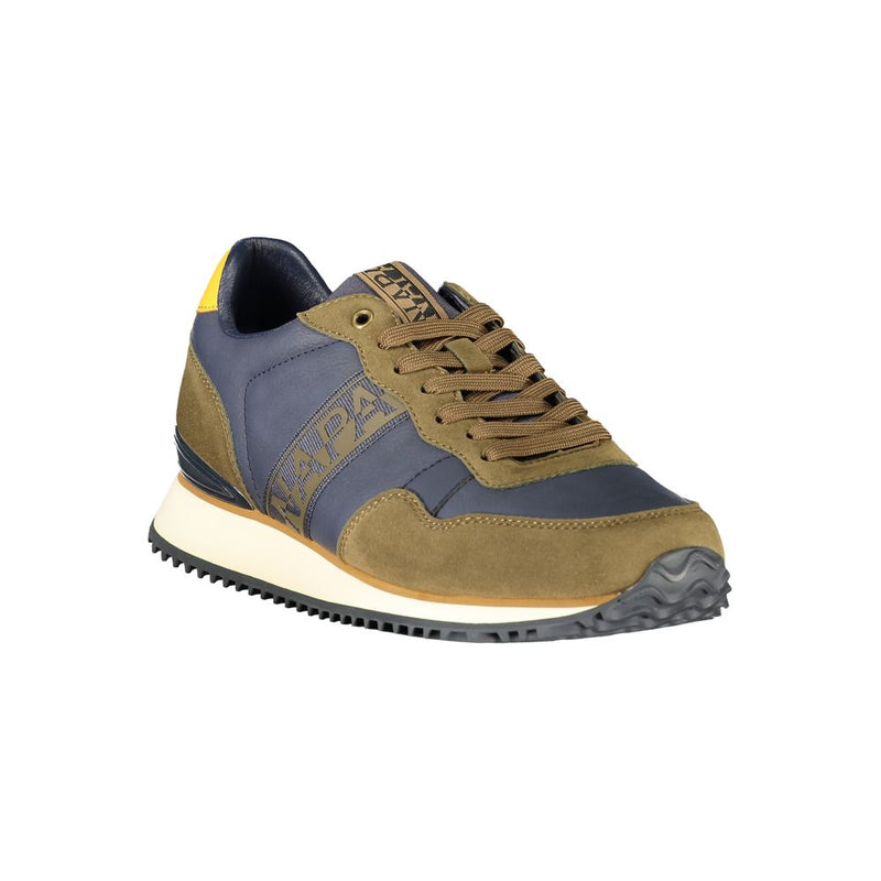 Napapijri Blu Poliuretano Uomo Sneaker - Stylish Comfort