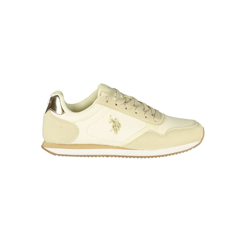 U.S. POLO ASSN. Beige Women's Sneaker - Stylish & Comfortable