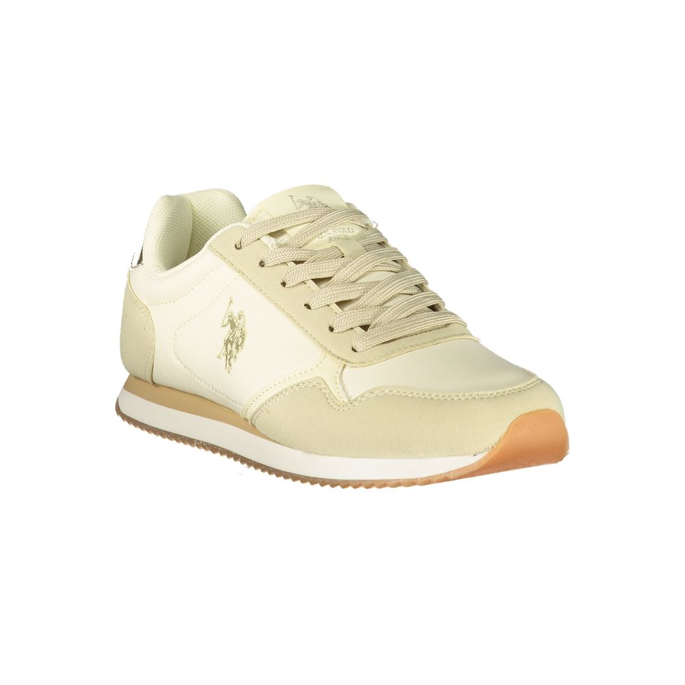 U.S. POLO ASSN. Beige Women's Sneaker - Stylish & Comfortable