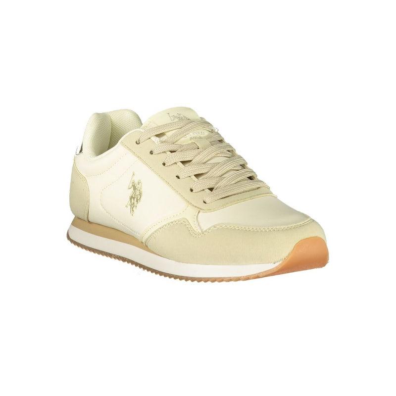 U.S. POLO ASSN. Beige Women's Sneaker - Stylish & Comfortable