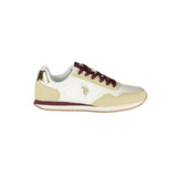 U.S. POLO ASSN. White Women's Sneaker - Stylish & Comfortable