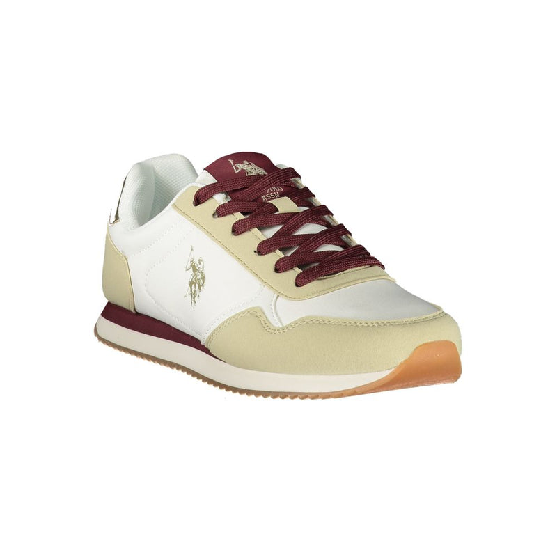 U.S. POLO ASSN. White Women's Sneaker - Stylish & Comfortable