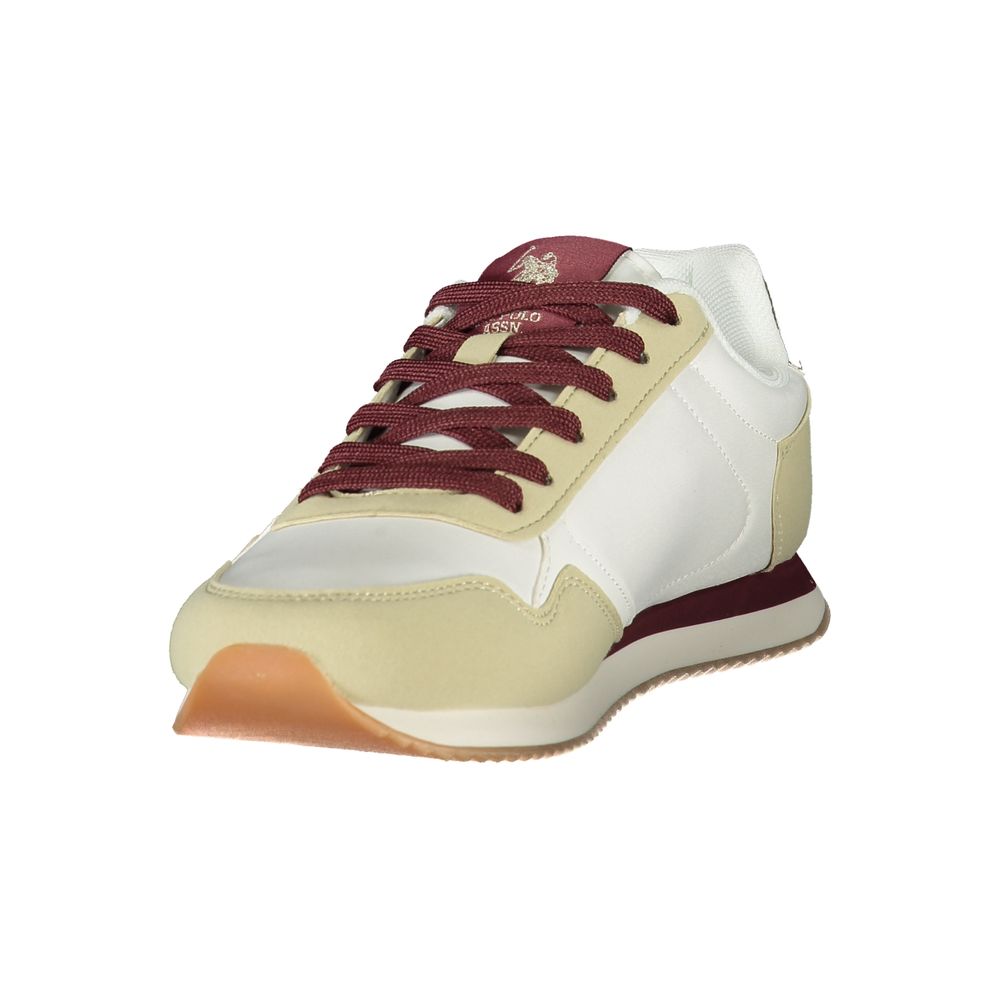 U.S. POLO ASSN. White Women's Sneaker - Stylish & Comfortable