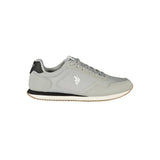 U.S. POLO ASSN. Gray Polyurethane Men's Sneaker