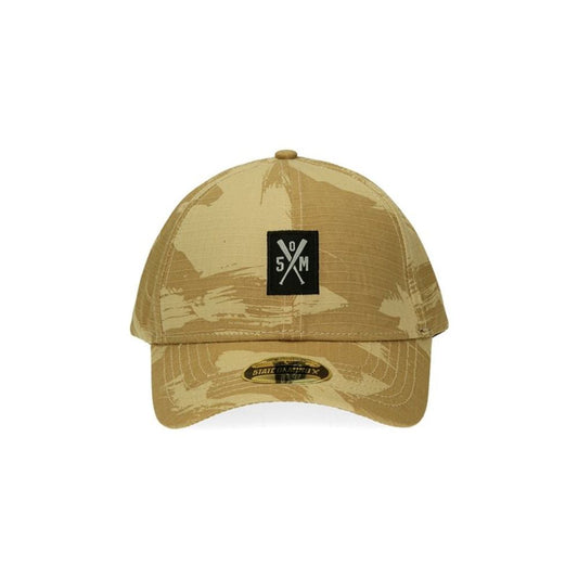 5TATE OF MIND Bicolor Cotton Cap - Beige Camouflage Baseball Hat