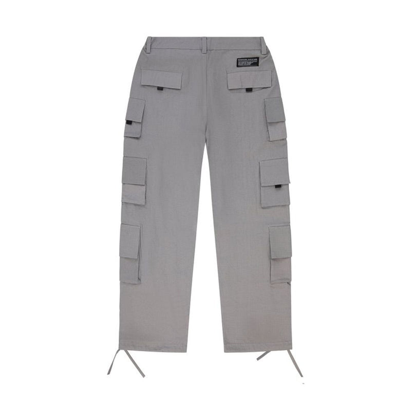 5TATE OF MIND Gray Cotton Cargo Pants - Stylish & Comfortable