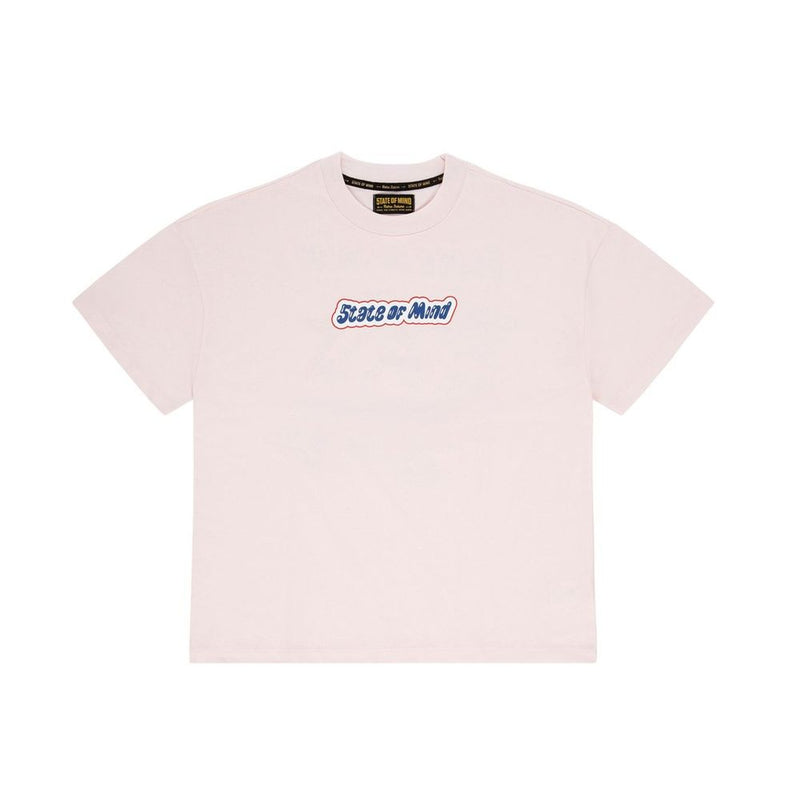 5TATE OF MIND Pink Cotton T-Shirt - Bold Style for Men