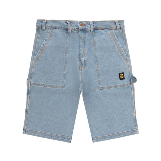 5TATE OF MIND Blue Cotton Bermuda Shorts for Men - Trendy & Comfortable