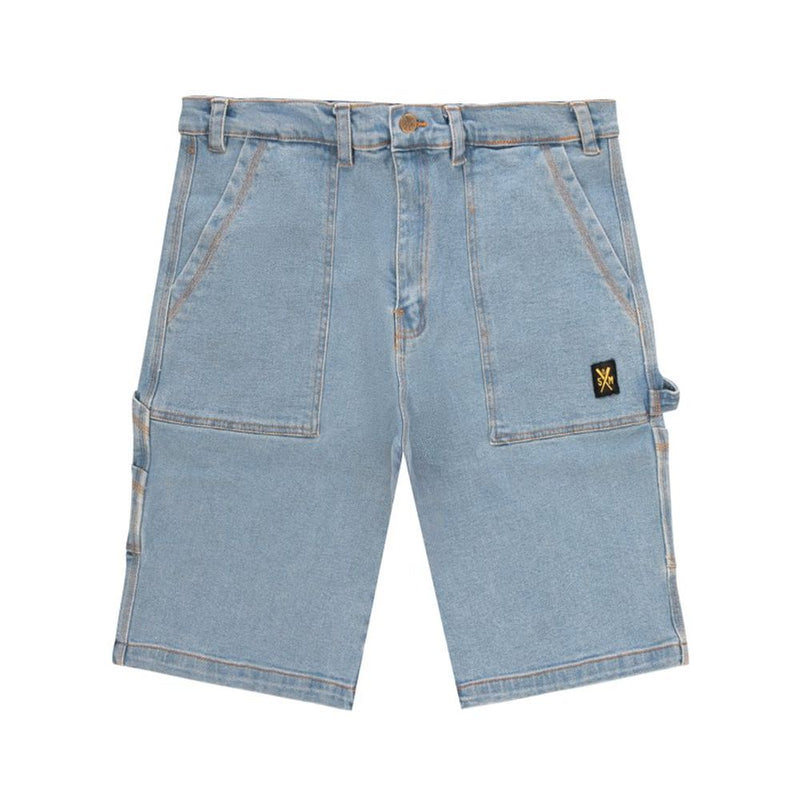 5TATE OF MIND Blue Cotton Bermuda Shorts - Stylish Comfort for Men