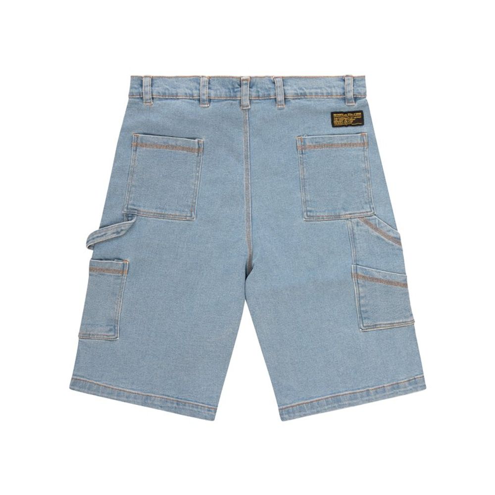 5TATE OF MIND Blue Cotton Bermuda Shorts for Men - Stylish Comfort