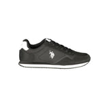 U.S. POLO ASSN. Black Polyurethane Men's Sneaker - Stylish Comfort