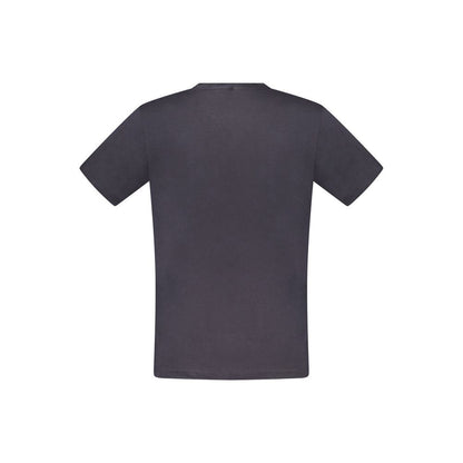 Rifle Blue Cotton Men's T-Shirt